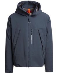 Parajumpers - Jassen ,Blauw ,Nylon Nivek 2.0 Jas - Lyst