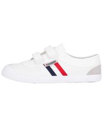 Kawasaki - Retro schuh mit klettverschluss weiß - Lyst
