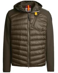 Parajumpers - Jassen ,Groen ,Polyester Honeycomb Polyester Donzen Jas - Lyst