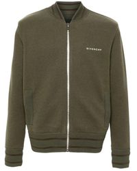 Givenchy - Jassen ,Groen ,Wol Groene Wollen Jas Met 4G Sterren - Lyst
