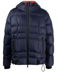 DSquared² - Jassen ,Blauw ,Polyester Stijlvolle Winterjas - Lyst