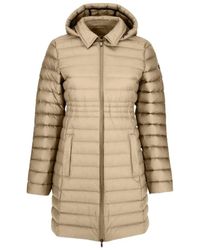J.O.T.T - Jassen ,Lange Pufferjas Met Capuchon - Lyst