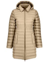 J.O.T.T - Jassen ,Lange Pufferjas Met Capuchon - Lyst