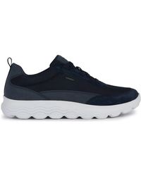 Geox - Sneakers blu navy uomo - Lyst