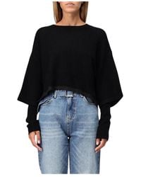 Pinko - Round-Neck Knitwear - Lyst