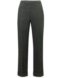 Aspesi - Straight Trousers - Lyst
