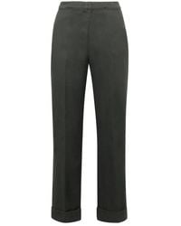 Aspesi - Straight Trousers - Lyst