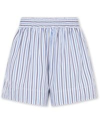 Rabanne - Korte Broeken ,Blauw ,Casual Shorts - Lyst