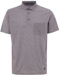 Corneliani - Lila Poloshirt Mit Kurzen Ärmeln Und Tasche - Lyst