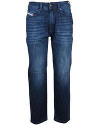 DIESEL - Straight Fit Jeans - Lyst