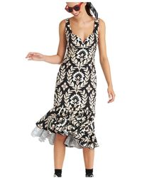La DoubleJ - Kleedjes ,Veelkleurig ,Polyester Baia Party Dress - Lyst