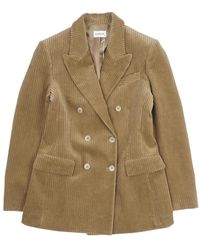 P.A.R.O.S.H. - P.A.R.O..H. ,Jassen ,Katoen Double-Breasted Blazer - Lyst