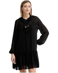 Michael Kors - Geplooide Mini-Jurk - Lyst