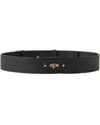 Mulberry - Darley Belt In Black Small Classic Grain - Lyst