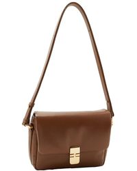 A.P.C. - Elegante Vintage Leder Schultertasche - Lyst