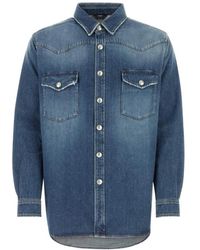 Burberry - Denim Shirts - Lyst