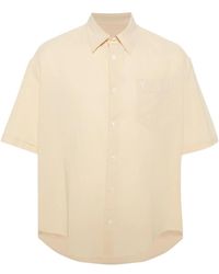 Ami Paris - Short Sleeve Boxy Shirt - Lyst