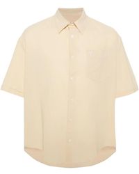 Ami Paris - Short Sleeve Boxy Shirt - Lyst