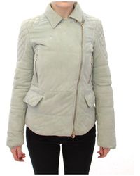 Versace Jeans Leather Biker Style Jacket - Groen