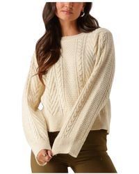Modström - Truien & Vesten ,Wol Grannon Md O-Neck Top - Lyst