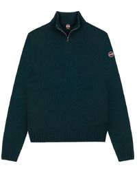 Colmar - Truien & Vesten ,Groen ,Cashmere Blend Turtleneck Trui - Lyst