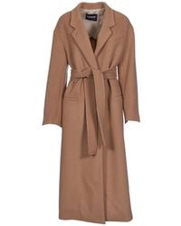 Dondup - Belted Coats - Lyst
