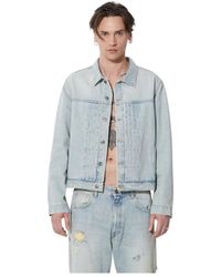 424 - Denim Jassen - Lyst