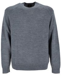 ARMANI EXCHANGE - Round-Neck Knitwear - Lyst