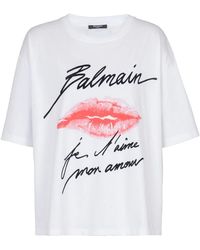 Balmain - T-Shirts - Lyst