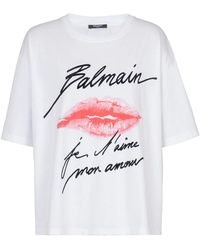 Balmain - T-Shirts - Lyst