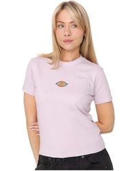 Dickies - Tops ,Roze ,Katoen Maple Valley Reg Tee - Lyst