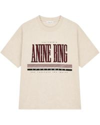 Anine Bing - Nell Tee Mesh - Lyst