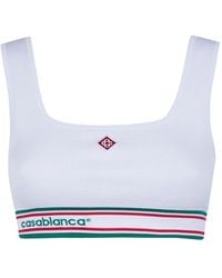 CASABLANCA - Sleeveless Tops - Lyst