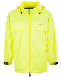 Off-White c/o Virgil Abloh - Jassen ,Geel ,Polyester Fluorescerend Gele Windbreaker Jas - Lyst