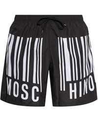 Moschino - Badmode ,Zwart ,Polyester Zwemshorts - Lyst