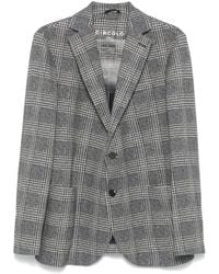 Circolo 1901 - Jassen ,Veelkleurig ,Katoen Blauw Geruit Fleece Jas - Lyst