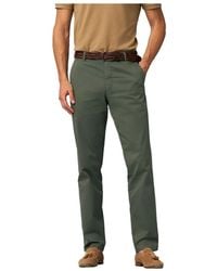 Meyer - Broeken ,Groen ,Katoen Groene Katoenen Broek Model X - Lyst