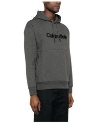 Calvin Klein - Graue sweatshirts für männer - Lyst