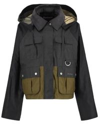 Barbour - Jassen ,Veelkleurig ,Katoen Liza Waxed Jacket - Lyst