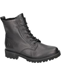 Remonte - Schoenen ,Zwart ,Leer D8653-00 Veterboot - Lyst