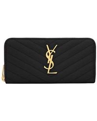 Saint Laurent - Wallets & Cardholders - Lyst