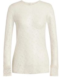 Alberta Ferretti - Long Sleeve Tops - Lyst