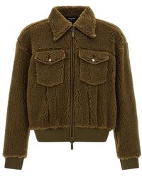 DSquared² - Faux Fur & Shearling Jackets - Lyst