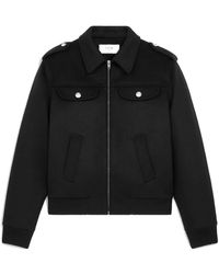 Celine - Schwarze Bomberjacke Aw24 - Lyst