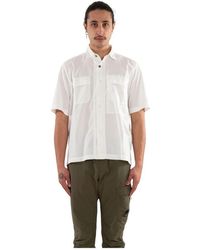 C.P. Company - Ripstop Boxy Kurzarmhemd - Lyst