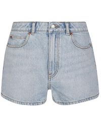 Alexander Wang - Denim shorts - Lyst