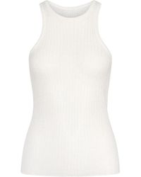 Envelope - Tops ,Gestructureerde Racer Tank Top Zomer Essential - Lyst