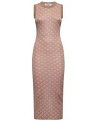 Silvian Heach - Ärmelloses Kleid Mit Reliefmuster - Lyst