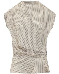 IRO - Overhemden ,Nylon Uttopia Top - Lyst