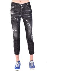 DSquared² - Jeans ,Zwart ,Denim Klassieke Denim Jeans Voor Mannen - Lyst